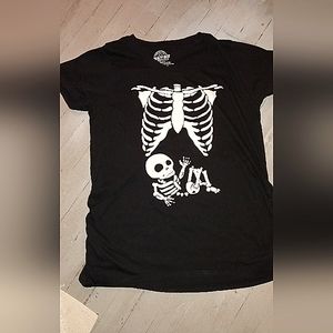 Halloween maternity shirt